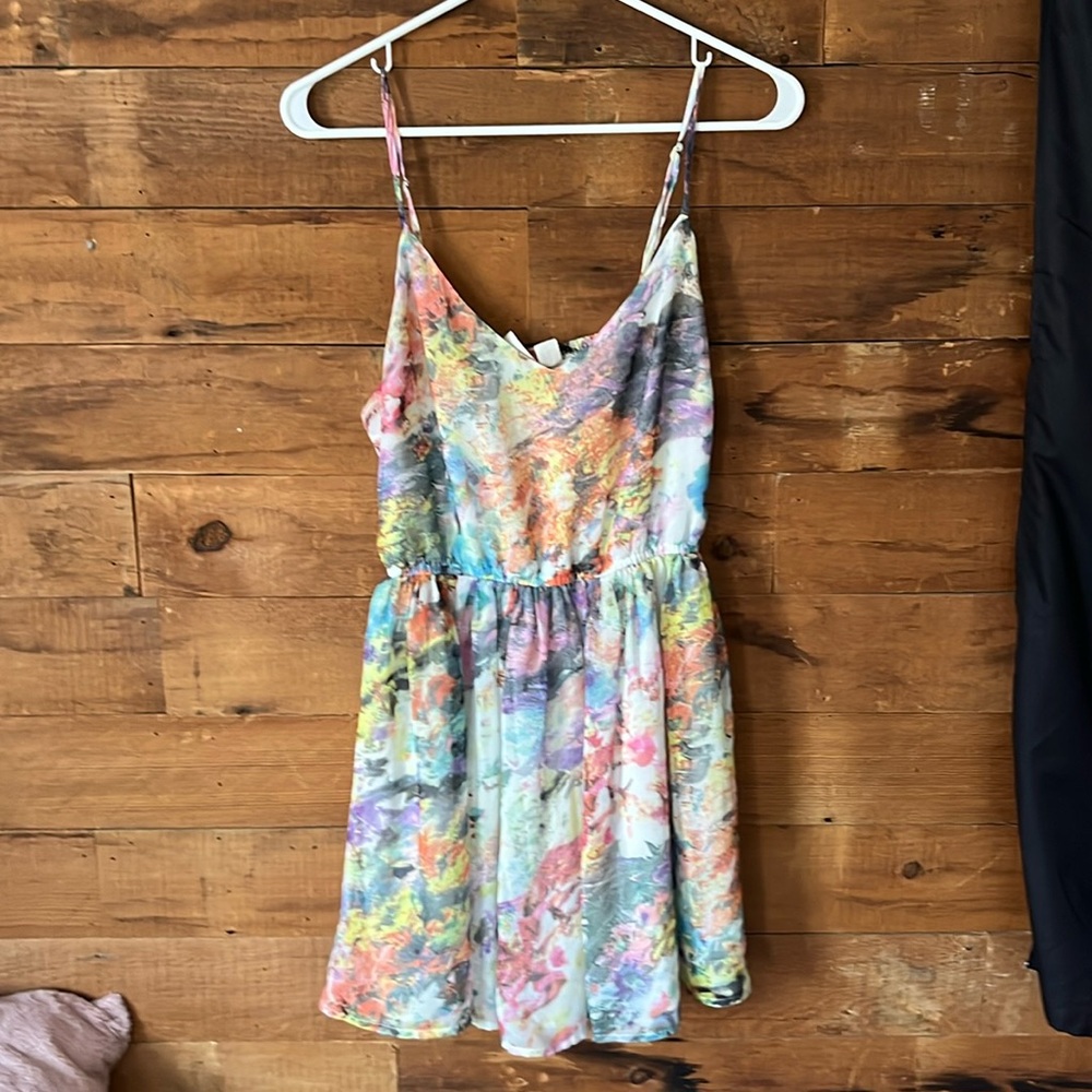 Multicolored dress